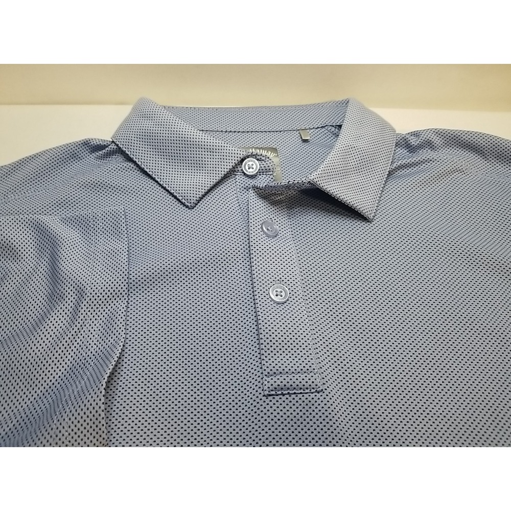 Callaway‎ Polo Shirt Mens XL Blue Opti-Dri Golf Moisture Wicking Lightweight